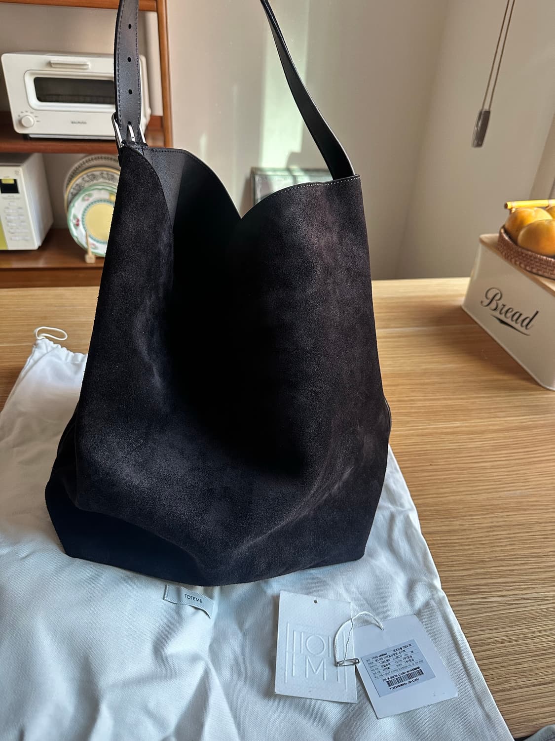 토템 스웨이드 가방 벨티트 토트  상품이미지4