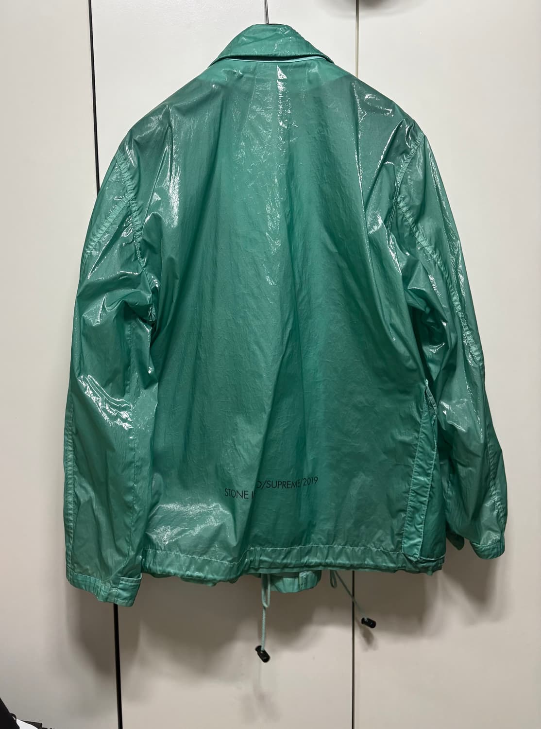 슈프림 스톤아일랜드 뉴 실크 자켓 라이트 블루 L 상품이미지6