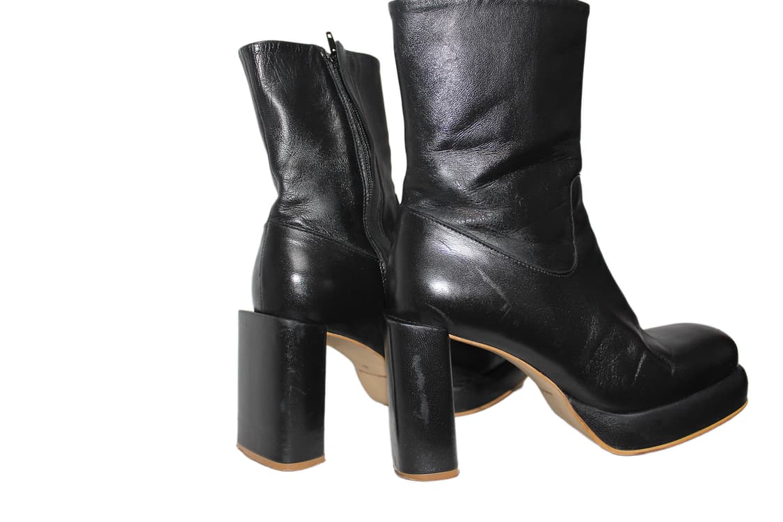 COS 코스 카프스킨 플랫폼 레더 부츠 상품이미지8