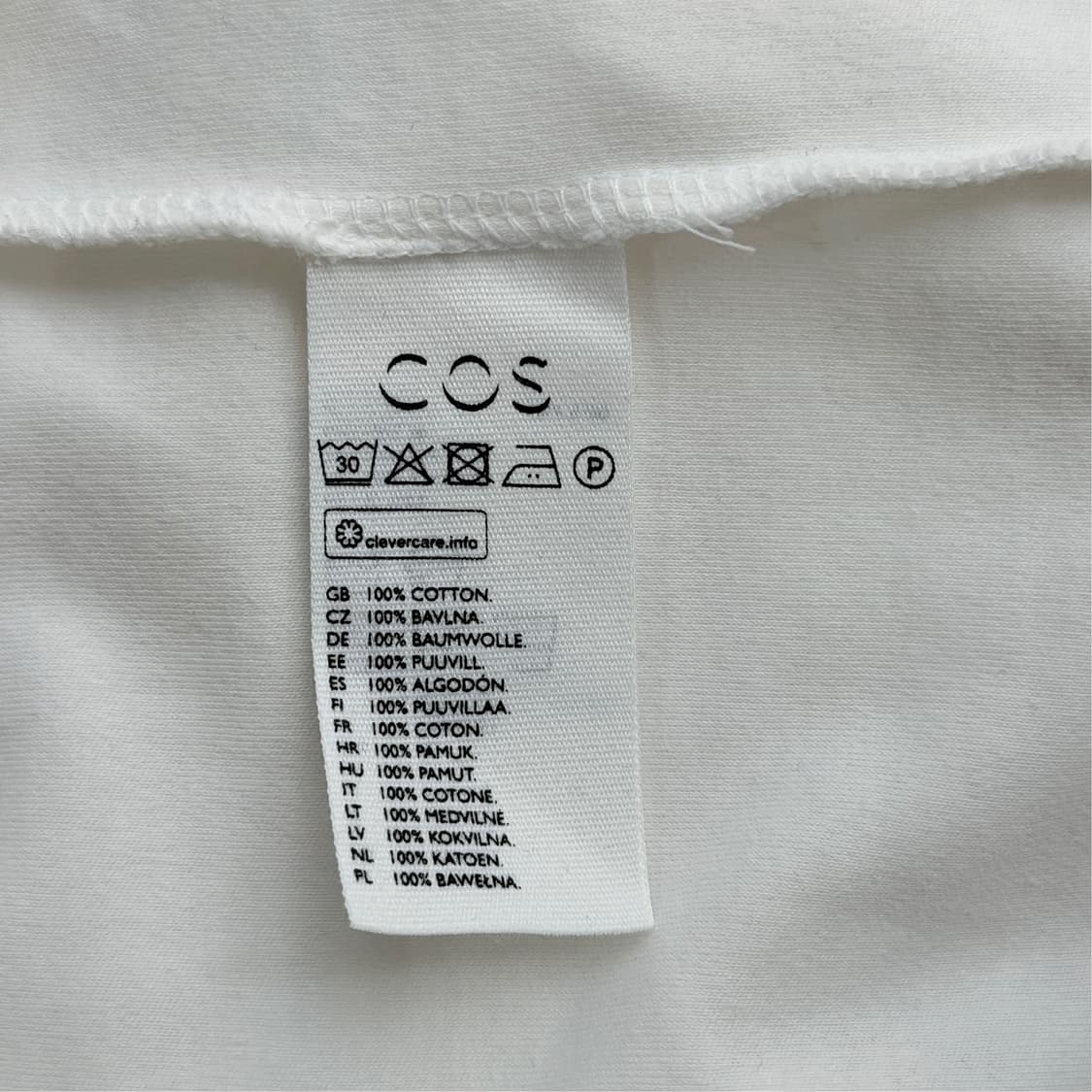 [L] COS 코스 베이직 티셔츠 상품이미지5