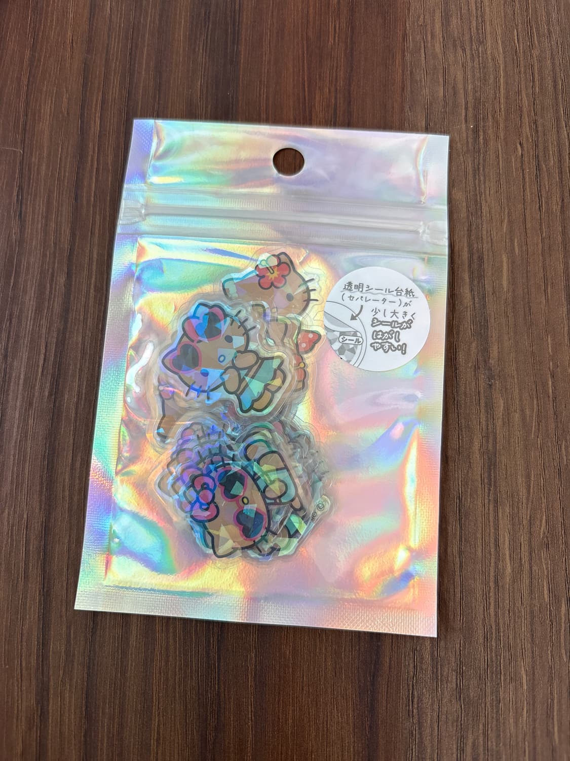 산리오 블록스티커(태닝키티 상품이미지1