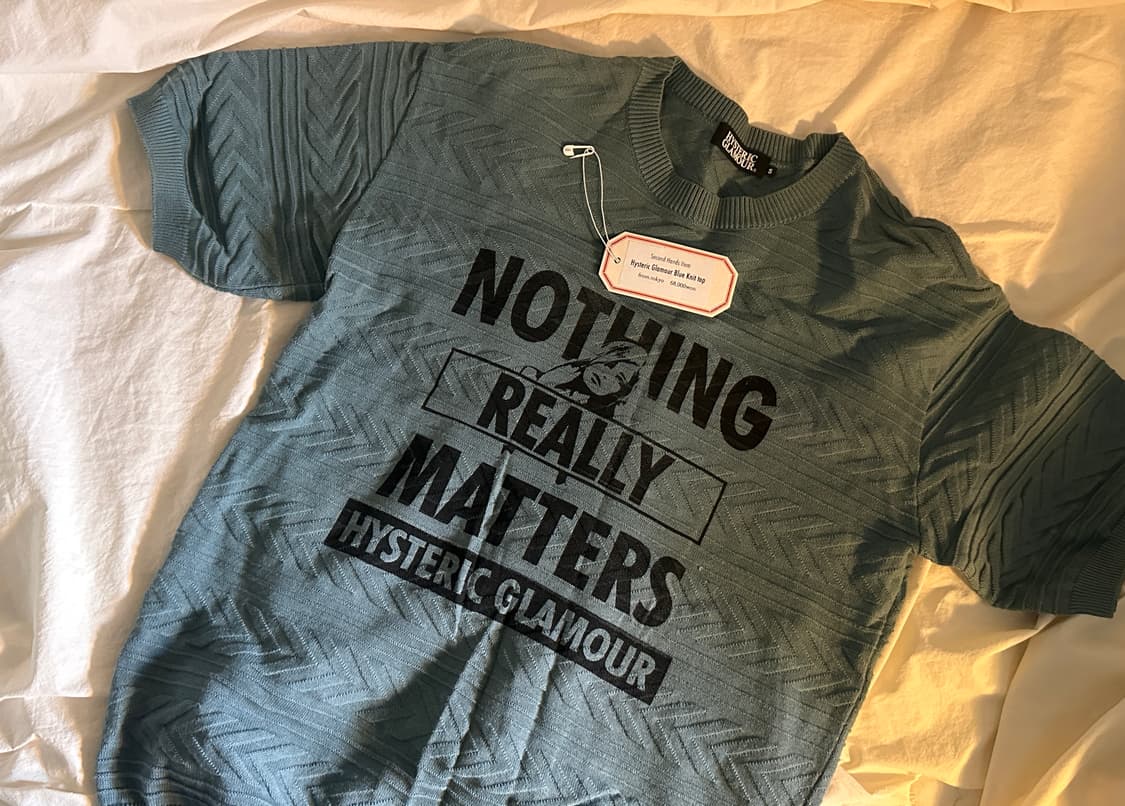 히스테릭글래머 일본 빈티지 반팔니트  상품이미지1