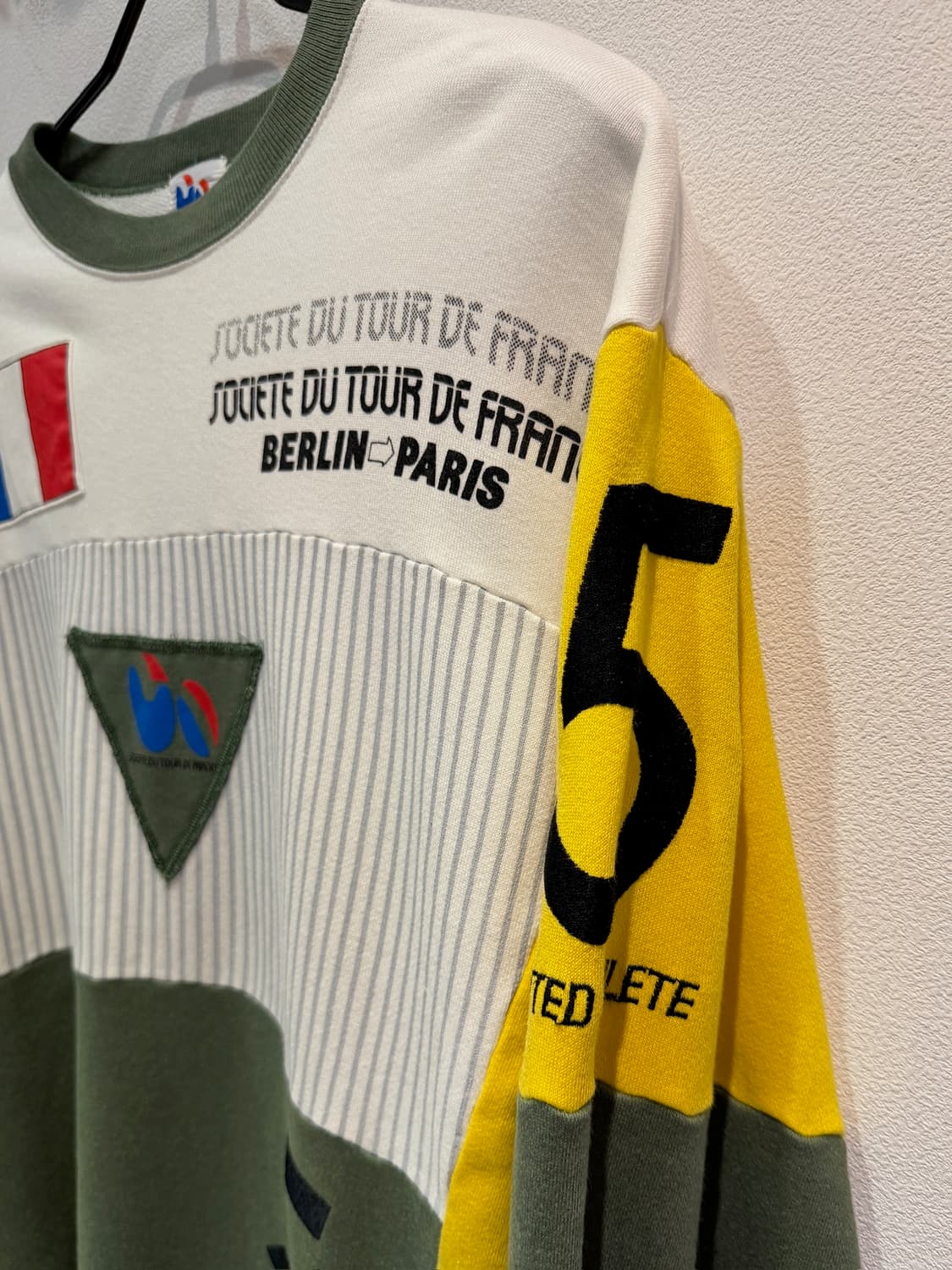 80s 90s Tour de France Color Block Sweat 상품이미지5