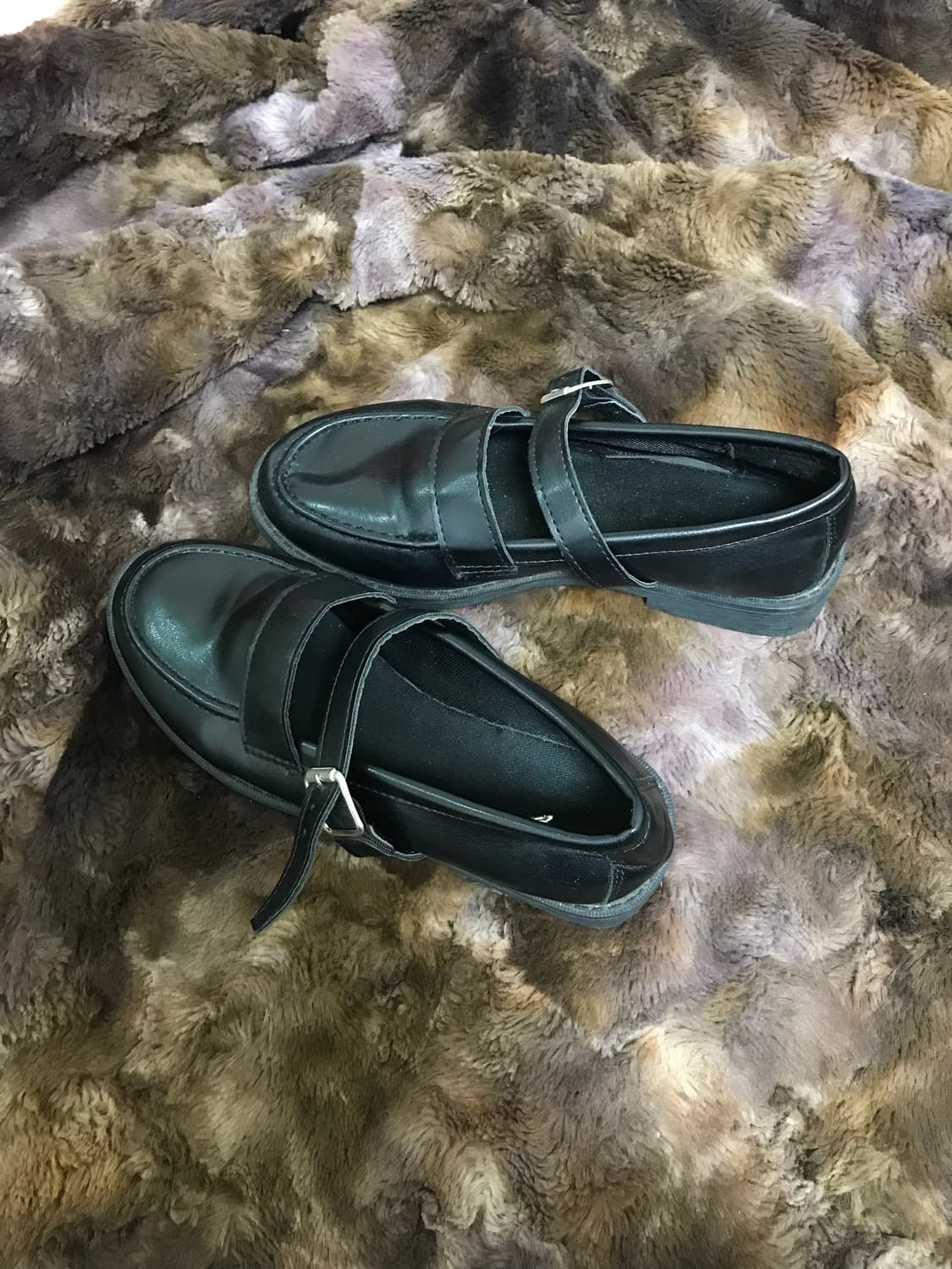 데일리 여성 블랙(검정) 메리제인 로퍼 225 상품이미지1