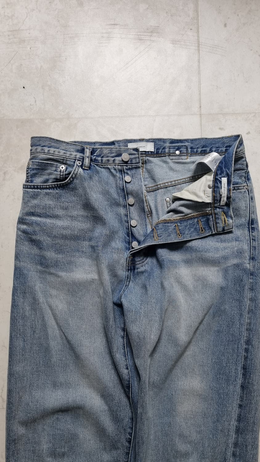아워셀브스 25SS 와이드 데님 Bleached 상품이미지2