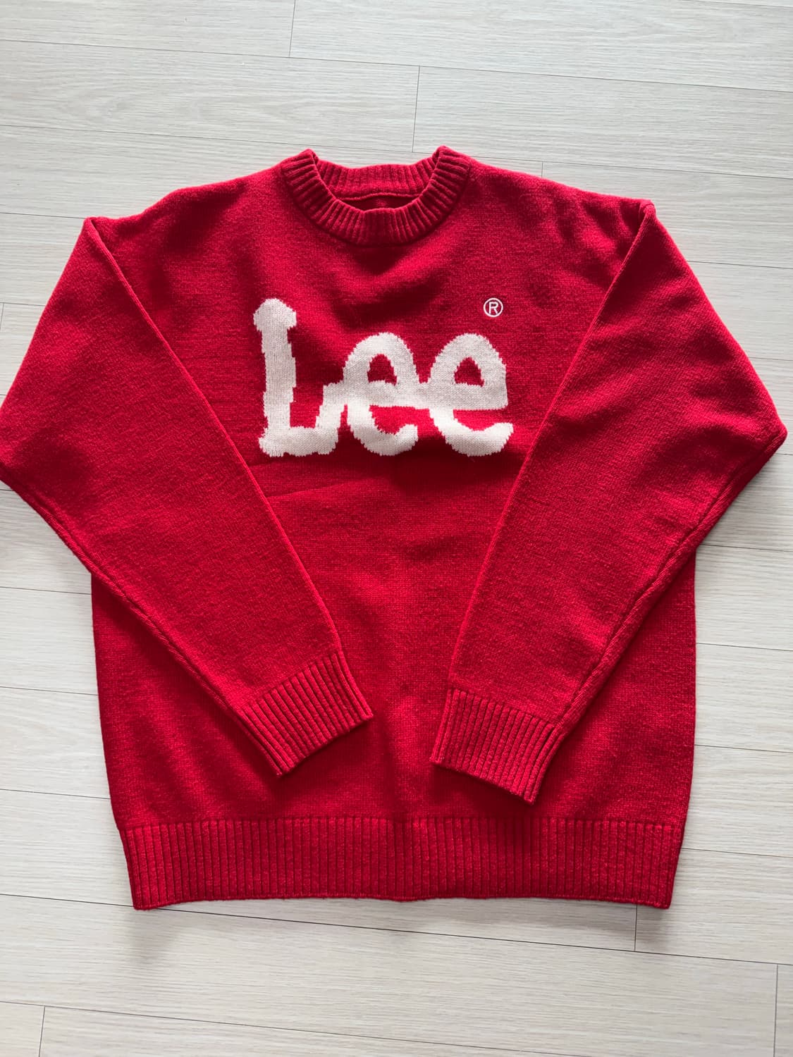 Lee 레드니트 상품이미지3