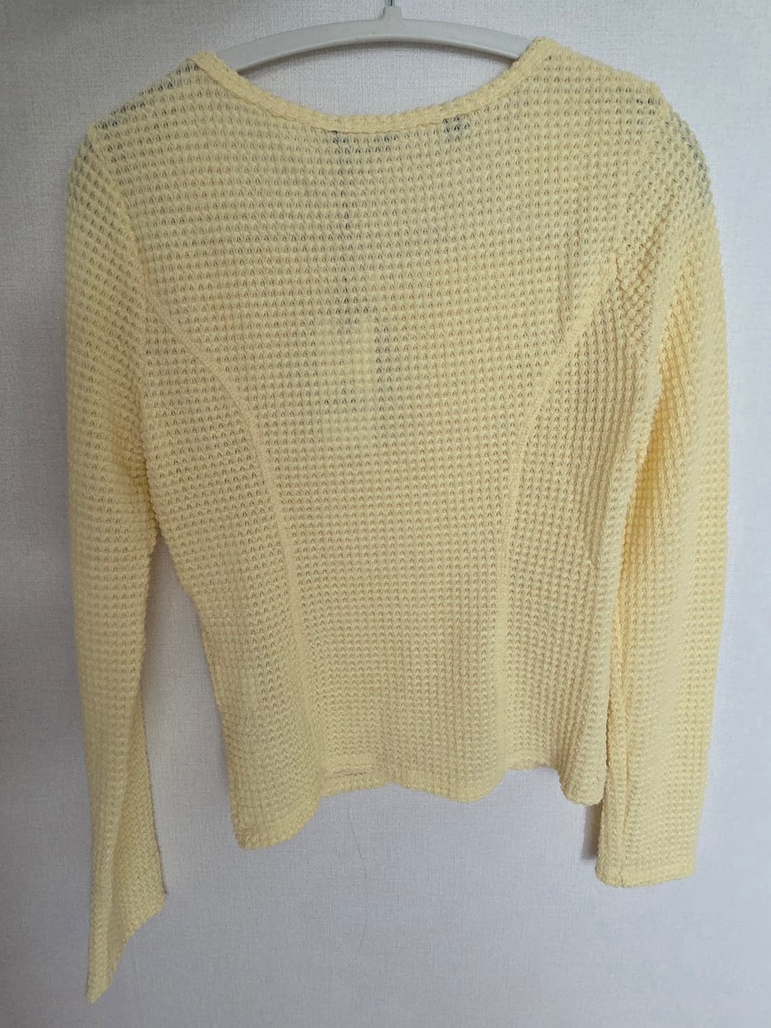 Guess 와플티_엘로우_xs(택 안뗀 새상품) 상품이미지3