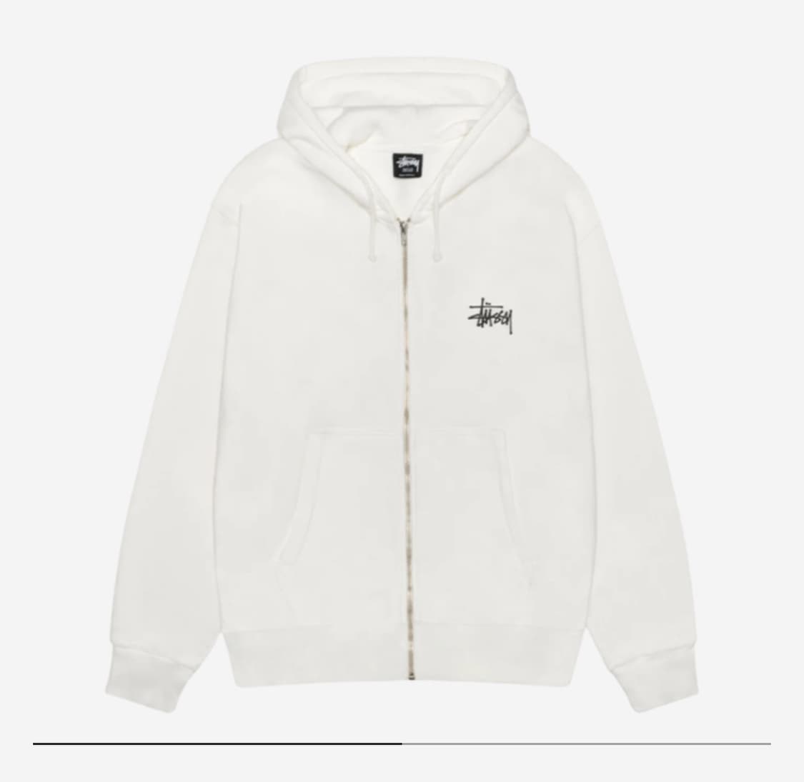 스투시 후드집업 Stussy Basic Zip Hoodie 상품이미지1