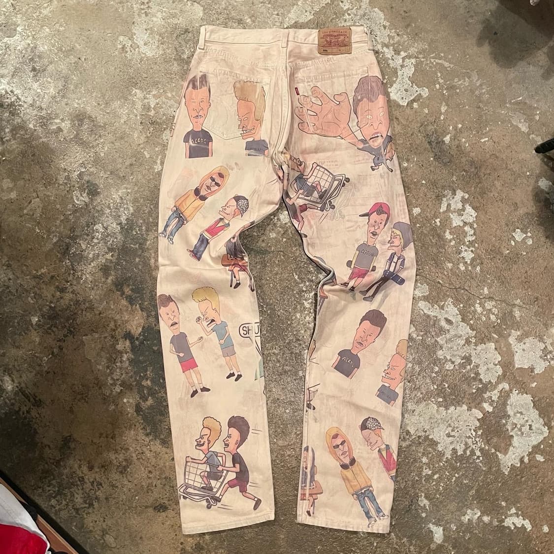 리바이스 커스텀 프린팅진 (31”) 상품이미지1