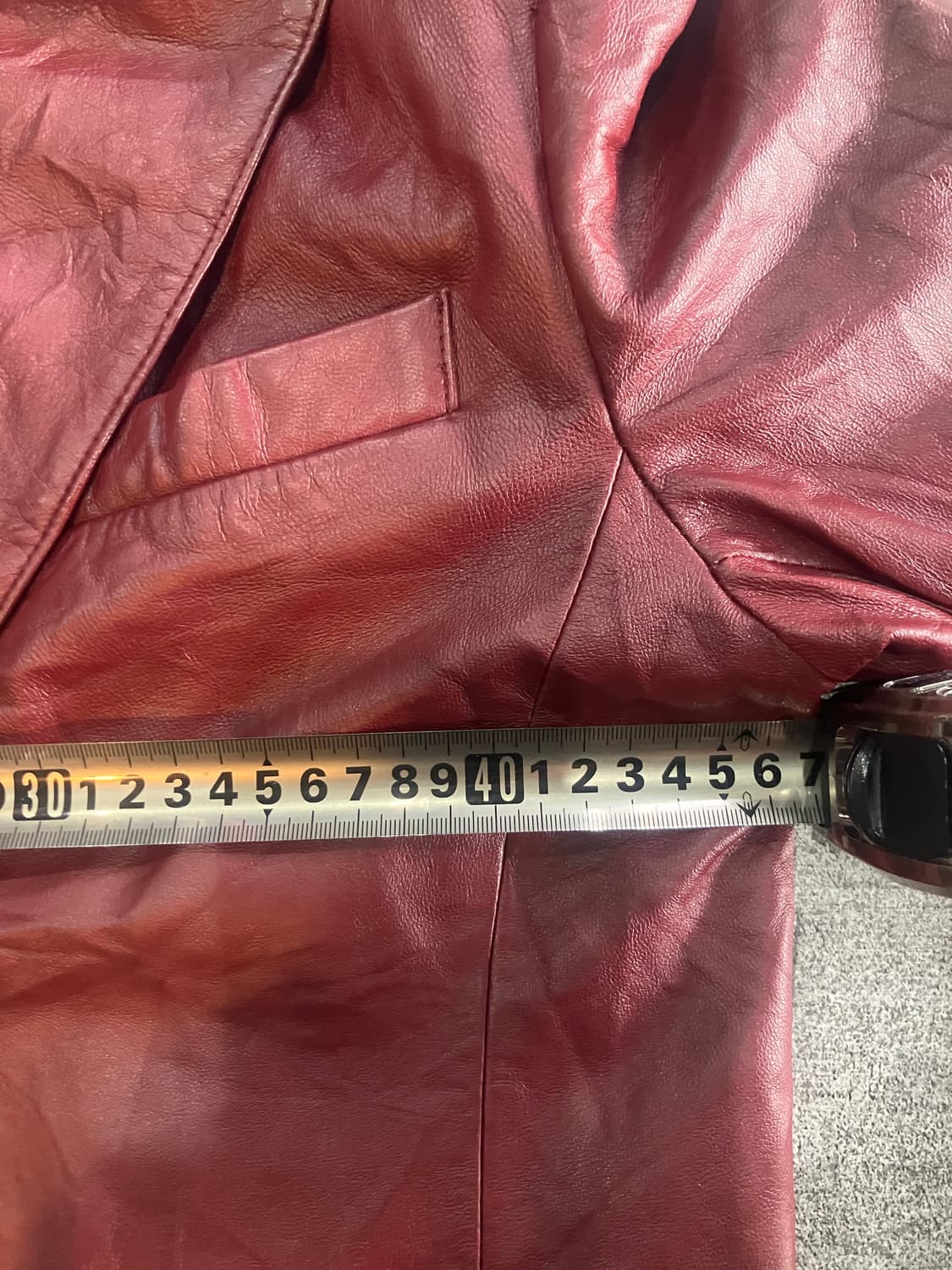 일본빈티지 Lepopc 핀터깔y2k 양가죽스트 레더자켓 상품이미지2