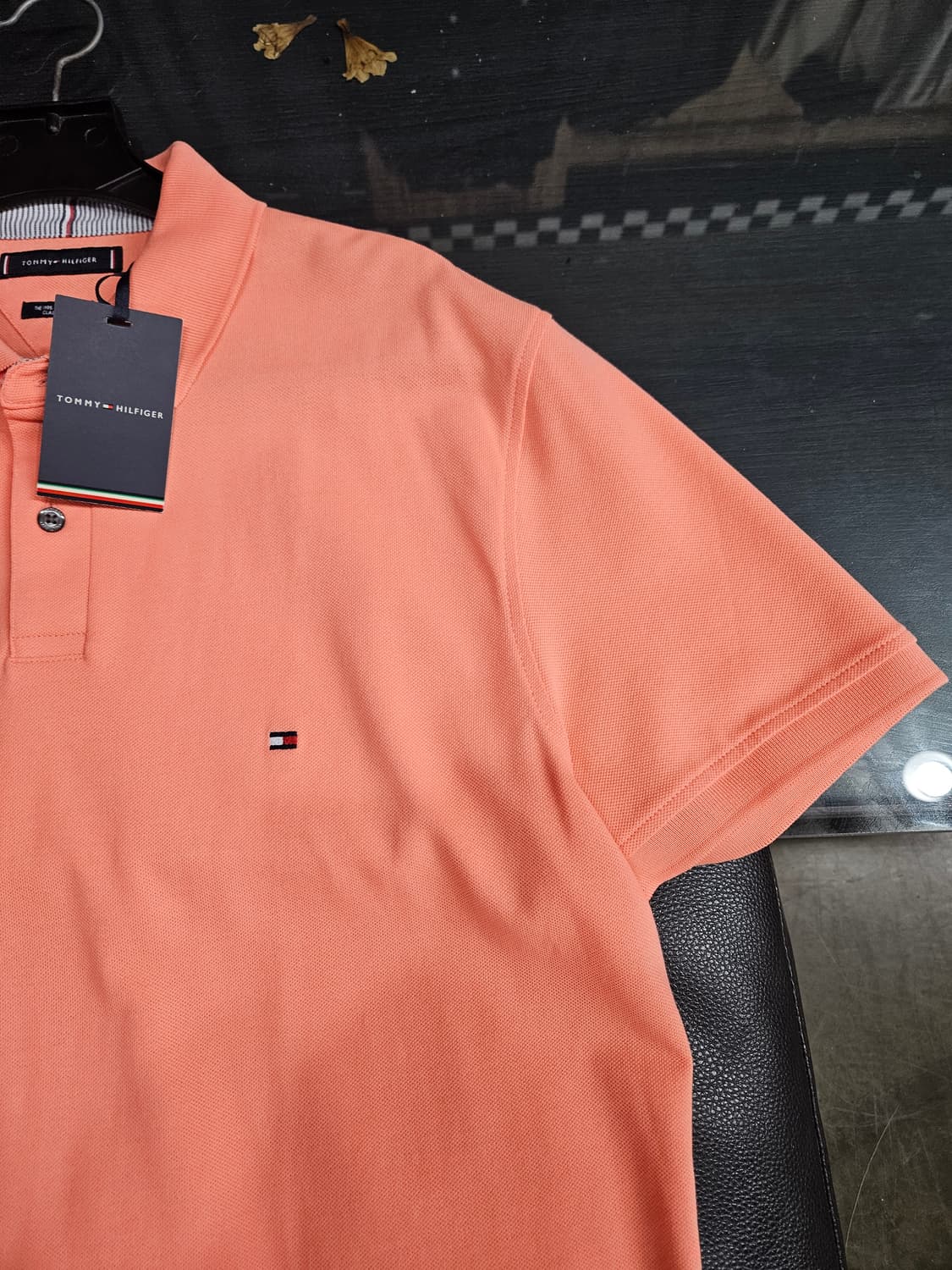 타미힐피커 핑크 남성 110 카라반팔티  상품이미지4