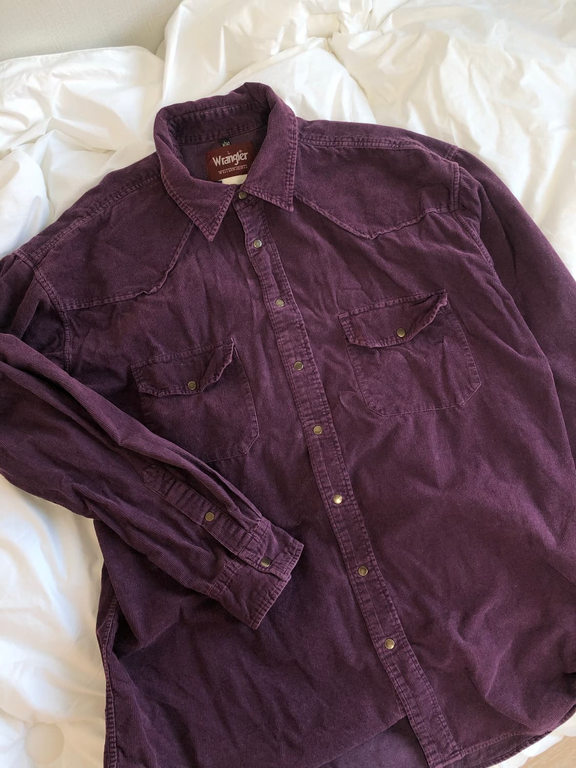 랭글러 골덴 셔츠 상품이미지1