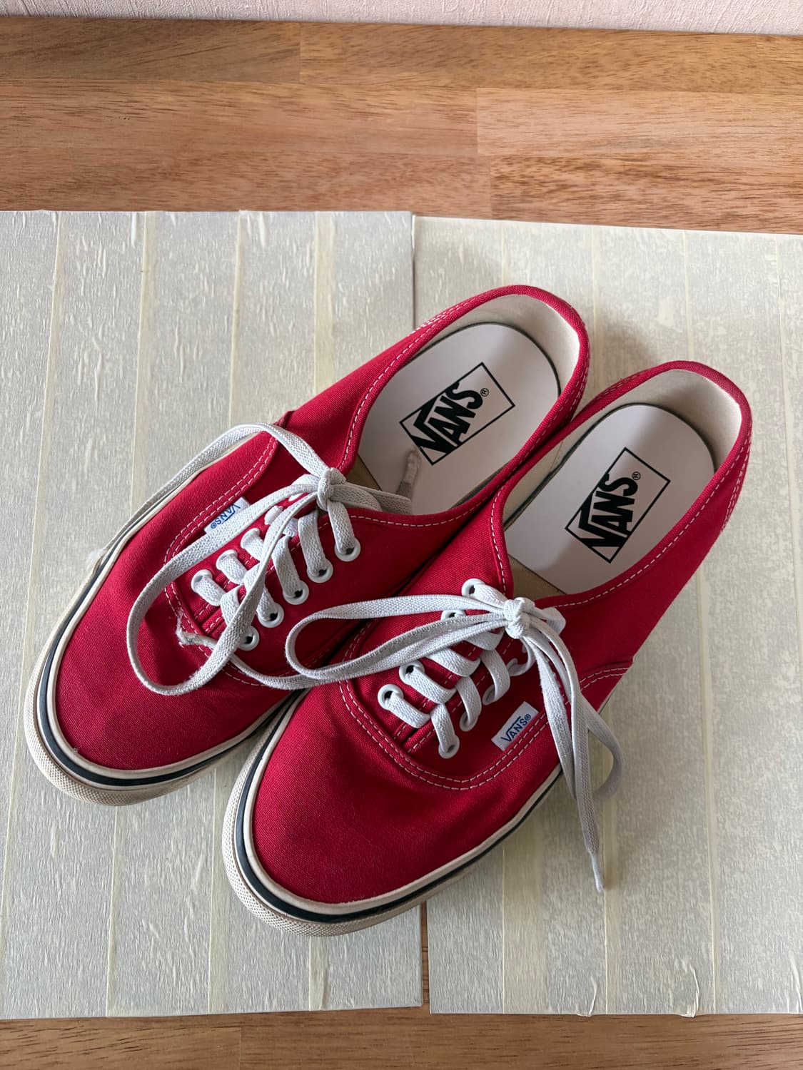 반스 어센틱 레드 270 사이즈 상품이미지1