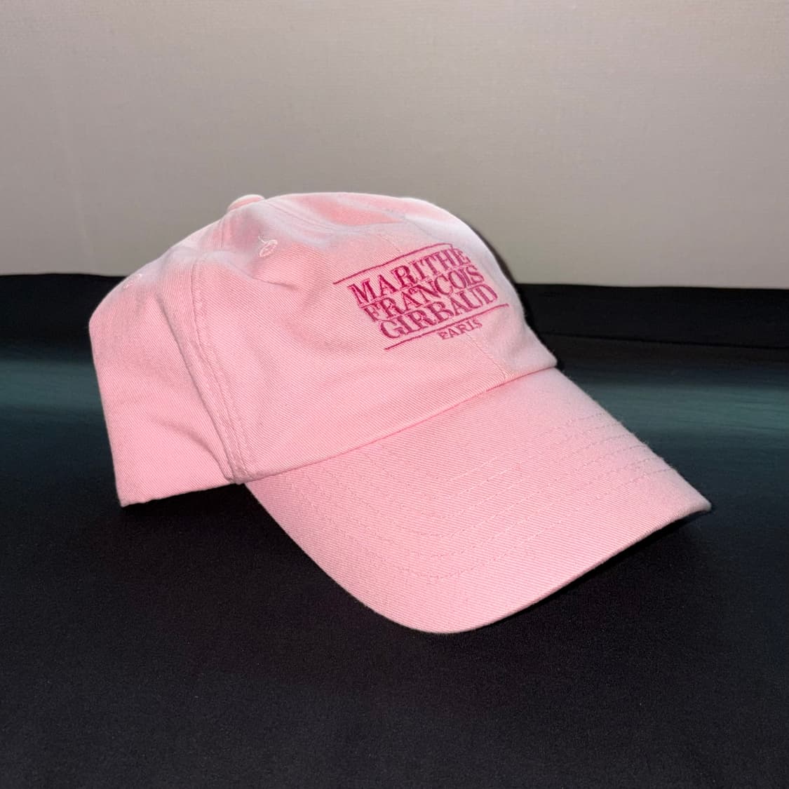 마리떼 스몰 클래식 로고 핑크볼캡 상품이미지3