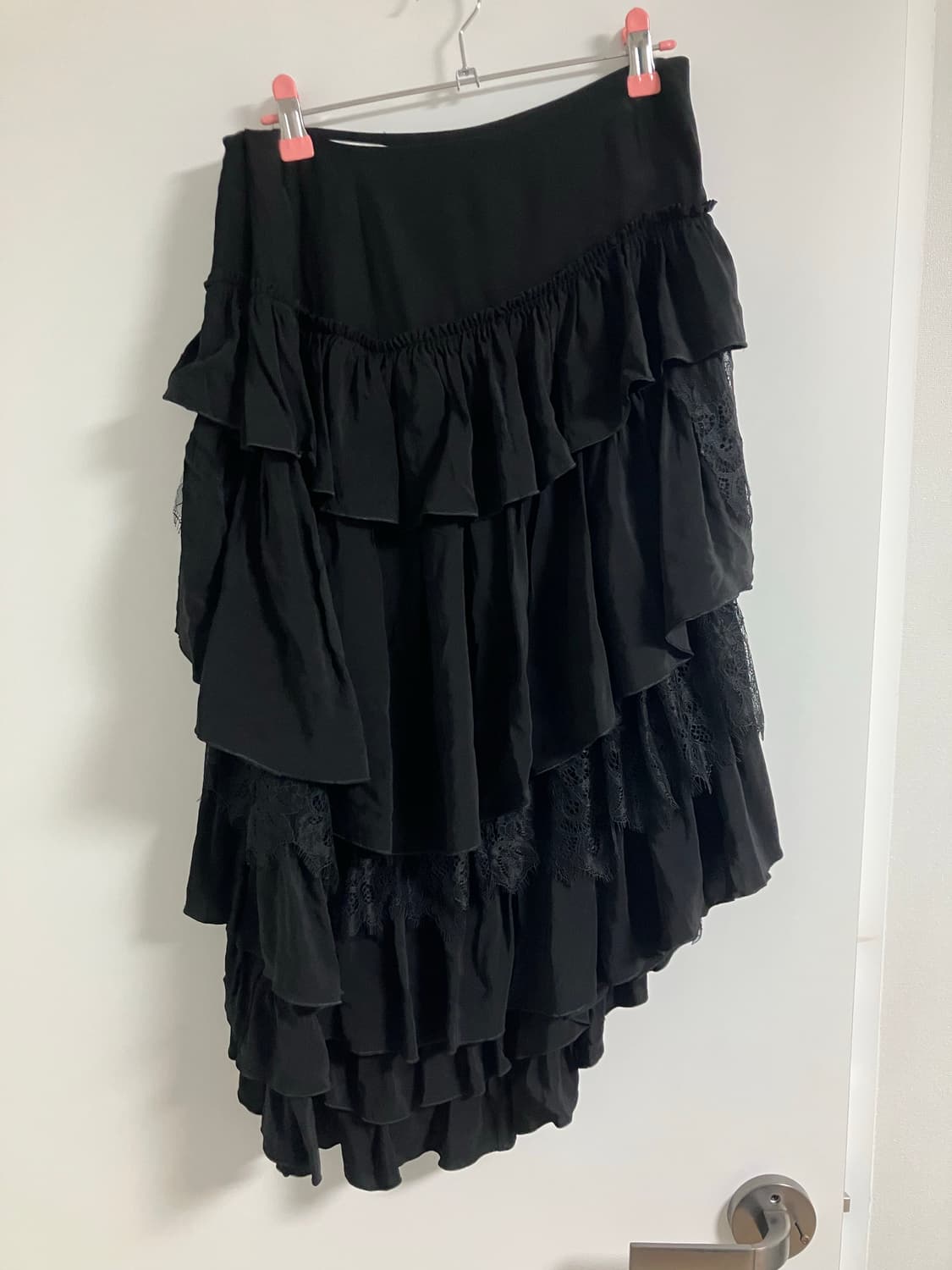 자라 ss 2022 collection ll 레이스 스커트 상품이미지4