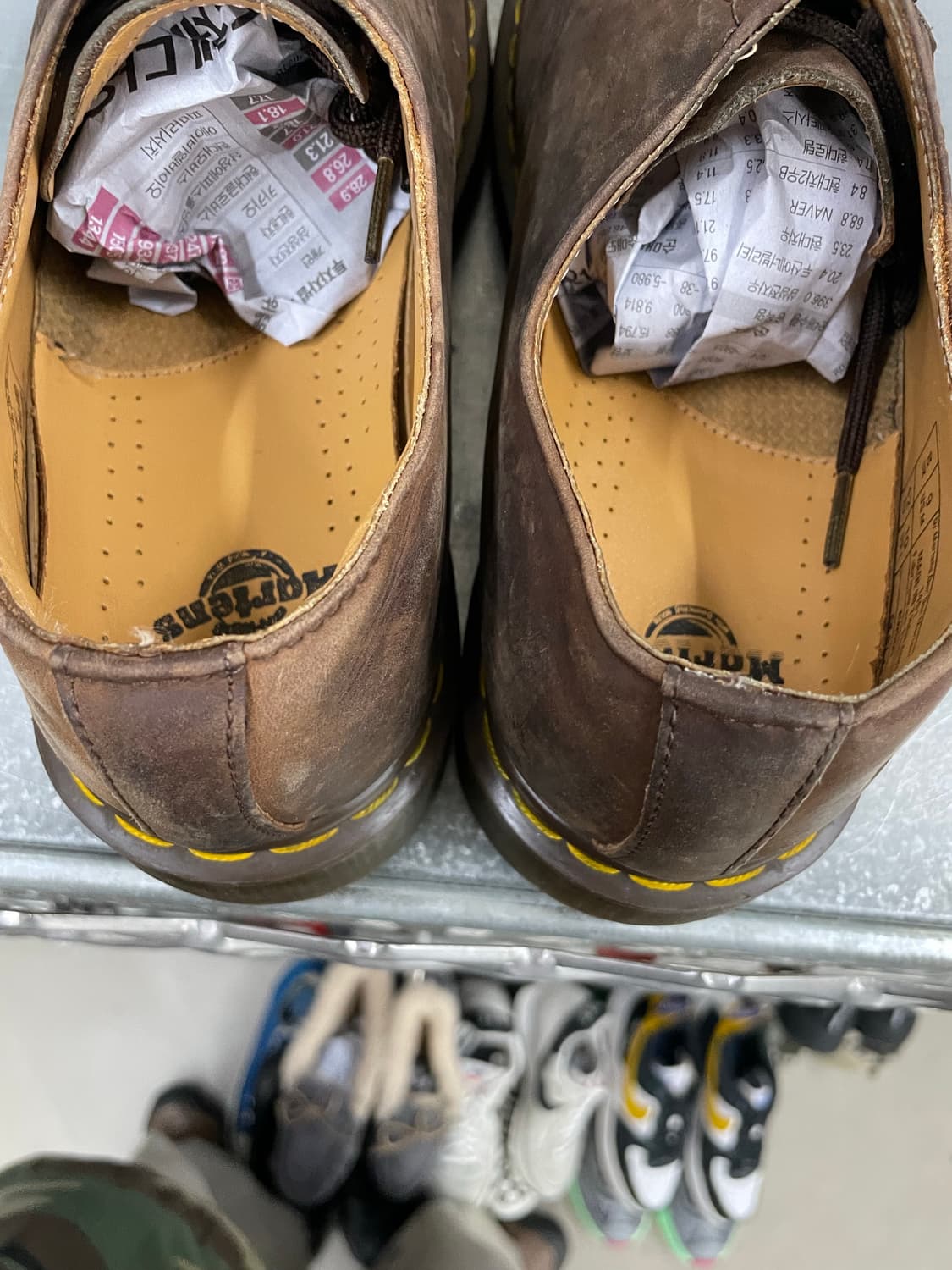 닥터마틴 1461 3홀 브라운 uk8 (gr-4222) 상품이미지9