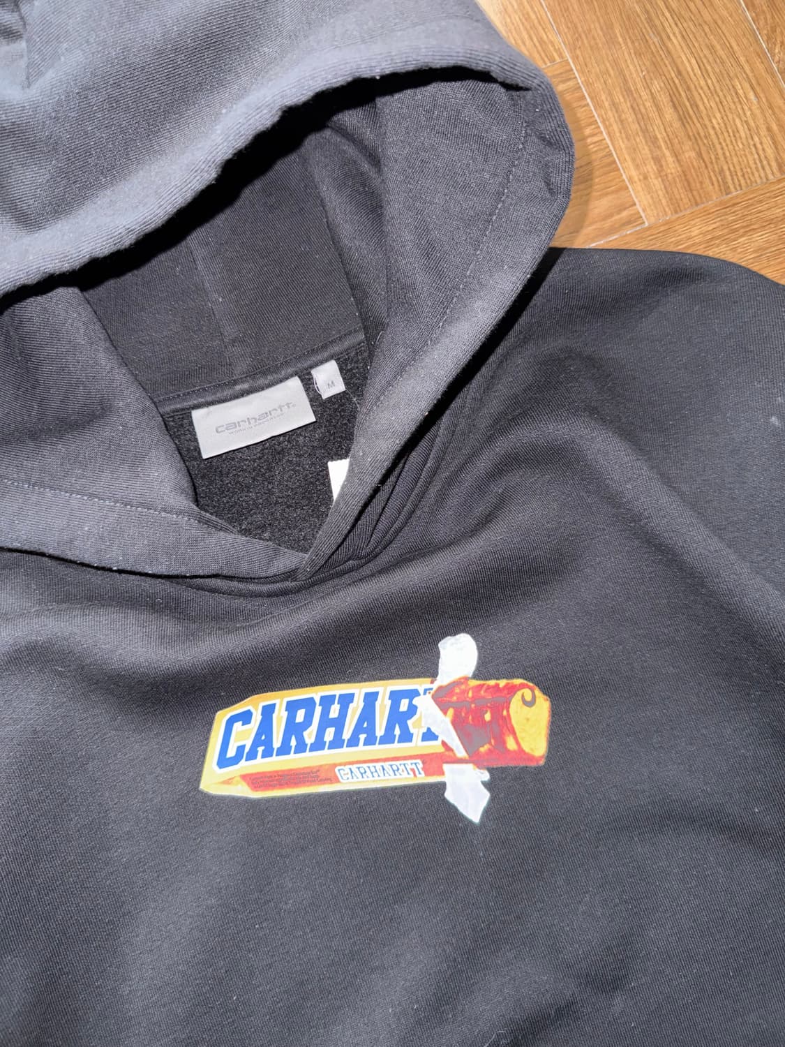 칼하트 wip 초코바 후드티  상품이미지5