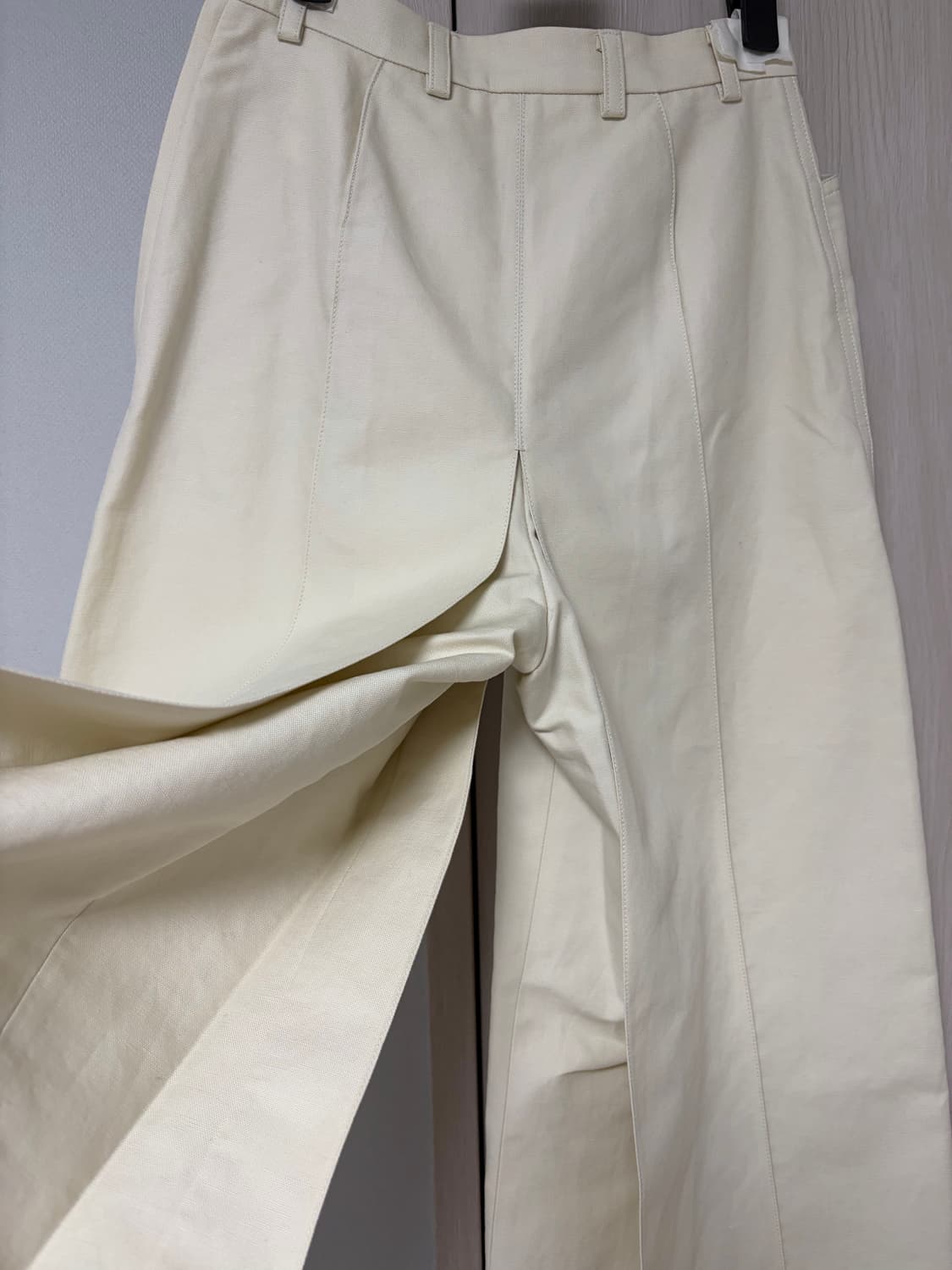 르메르 아이보리 와이드 스커트 팬츠 34 상품이미지3