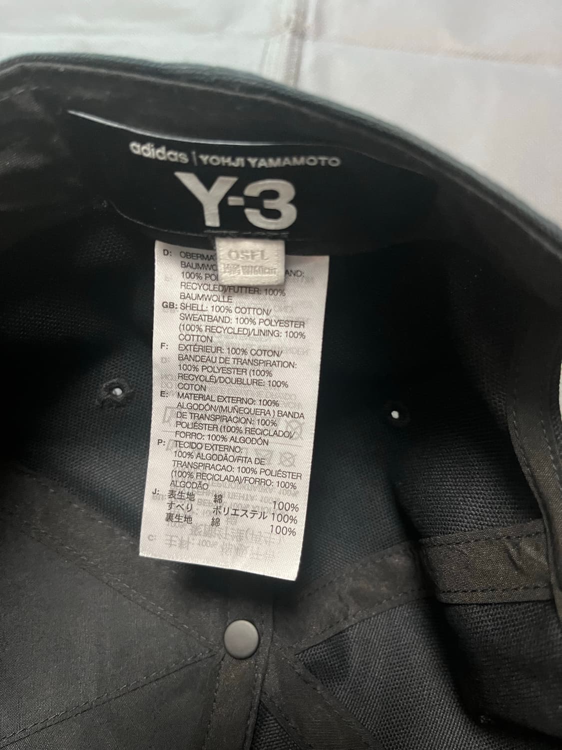 Y-3 볼캡  상품이미지3