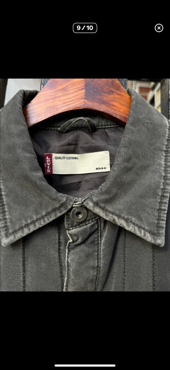 jpn The Domon 바시티 양가죽자켓, Levis 누빔 데님자켓 상품이미지9