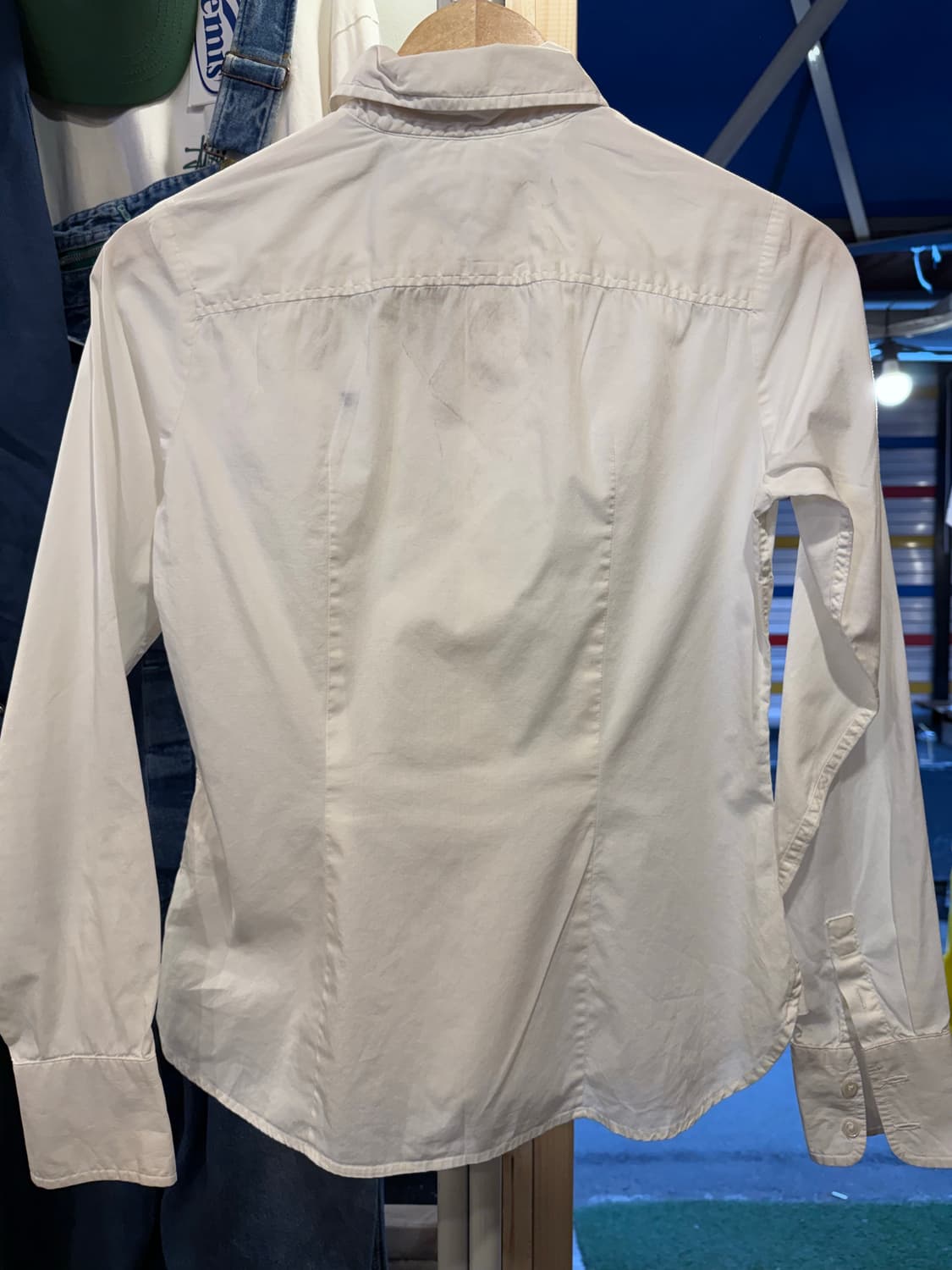 타미힐피거 화이트 블라우스 셔츠 상품이미지4