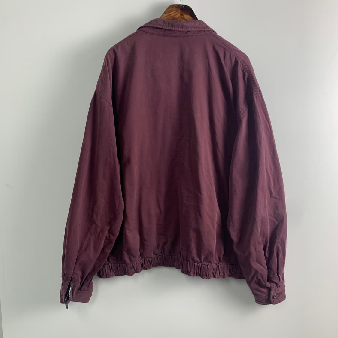 폴로 랄프로렌 포니로고 버건디 워크 해링턴 스윙톱 자켓 상품이미지3