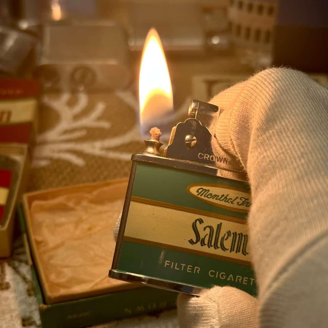 🇯🇵 Crown® Salem lighter / 1957~1962 상품이미지7