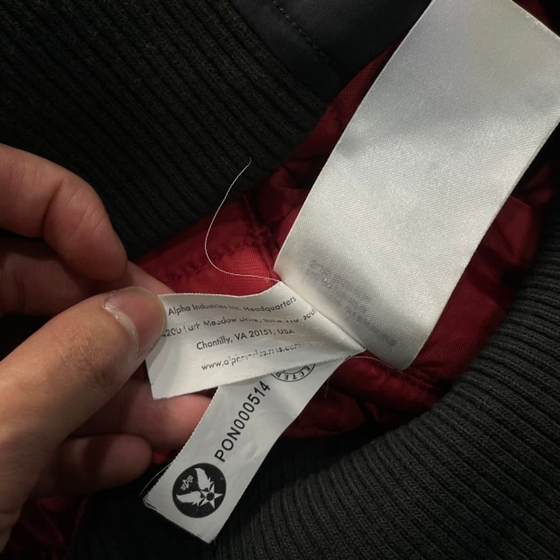 100 알파 인더스트리 Ma-1 항공점퍼  상품이미지5