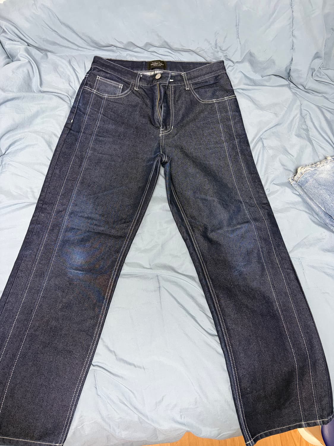 가먼트레이블 코팅진 상품이미지1