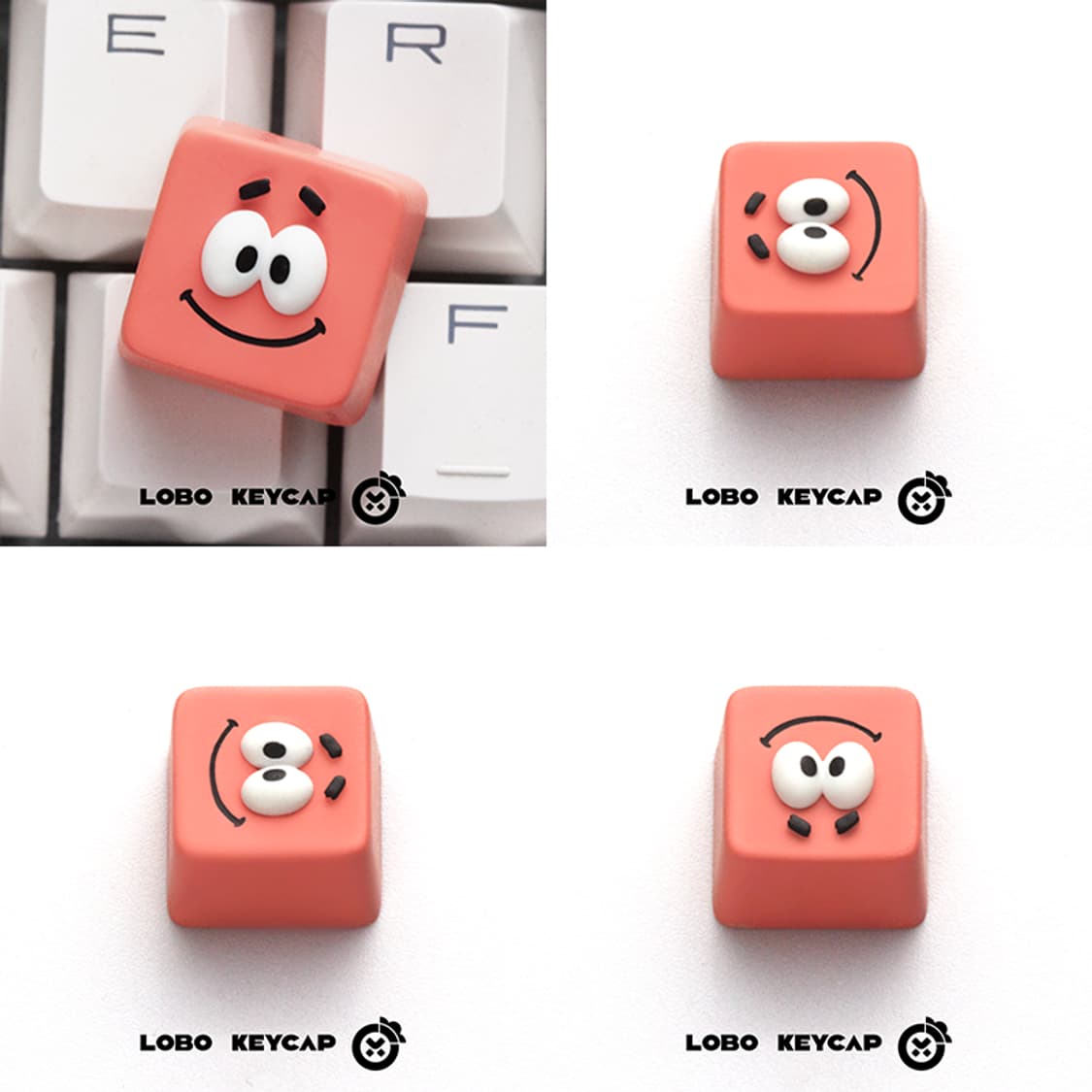 스폰지밥 징징이 뚱이 키캡 키보드케이스 악세사리 상품이미지3