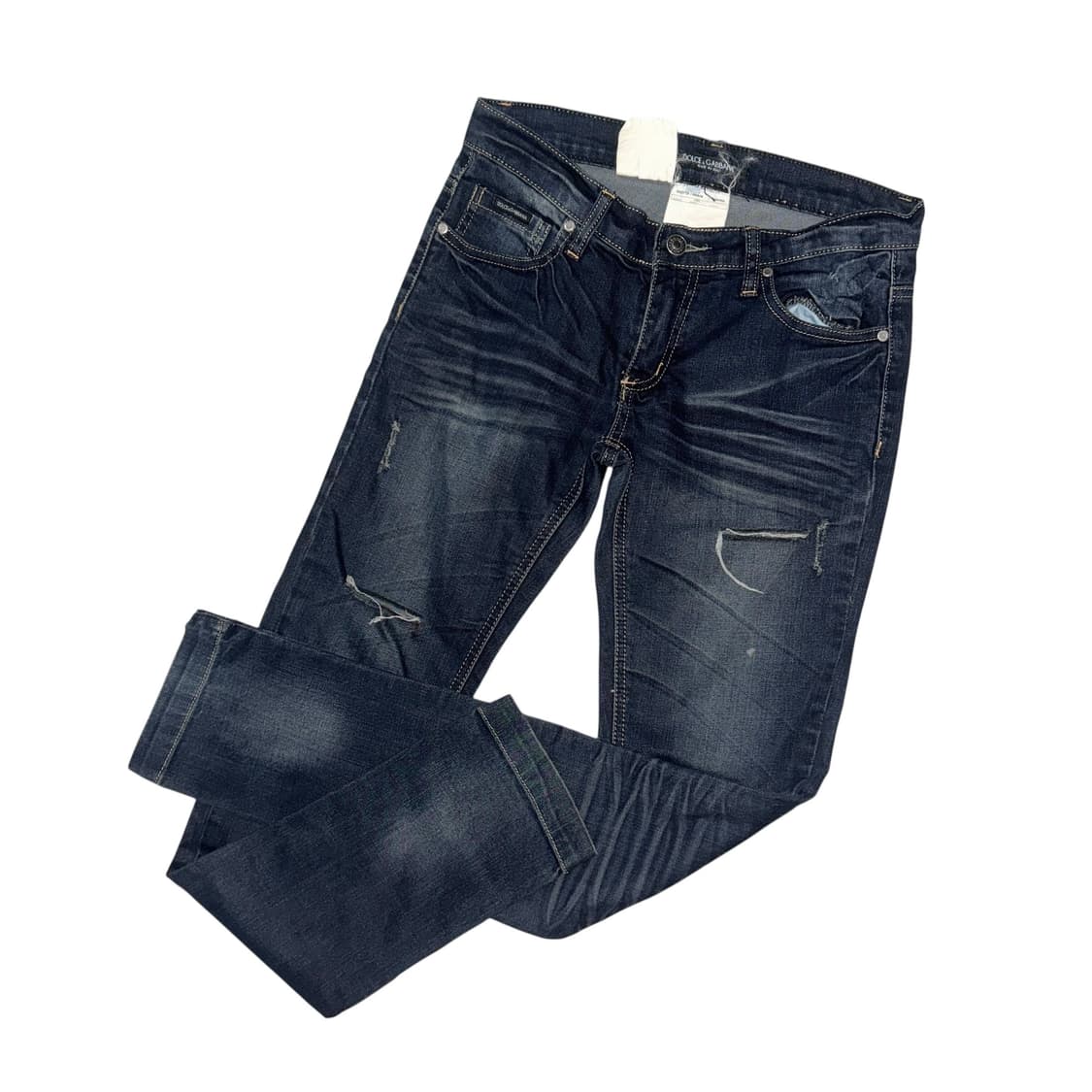 Silver Tag Cut Denim Pants 상품이미지3