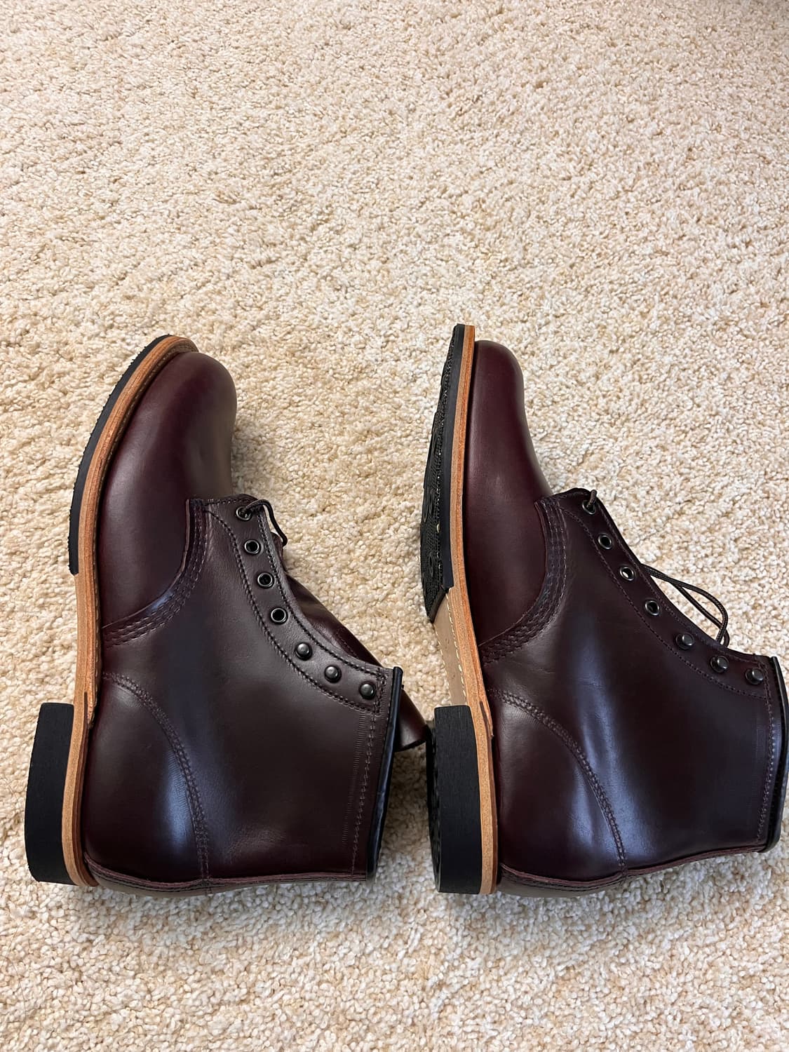 [미사용새상품] 레드윙 벡맨 9419 블랙 체리 9팩토리 세컨드 상품이미지4