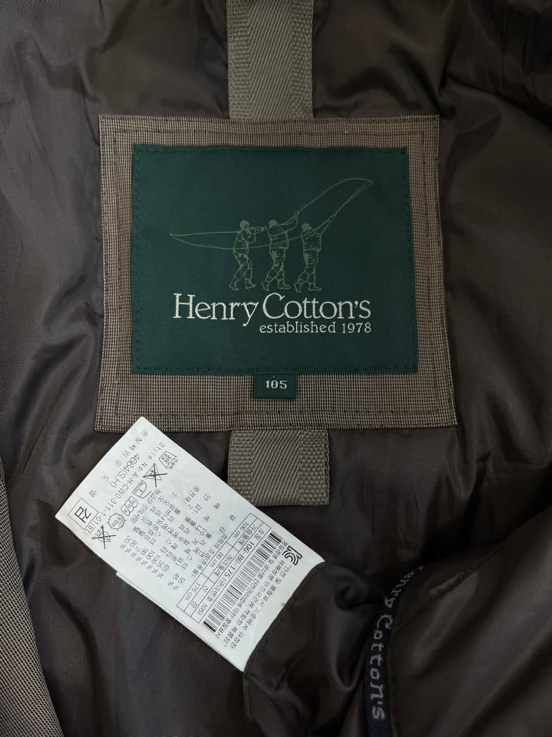 헨리코튼 덕다운 패딩 코트/#338 상품이미지8