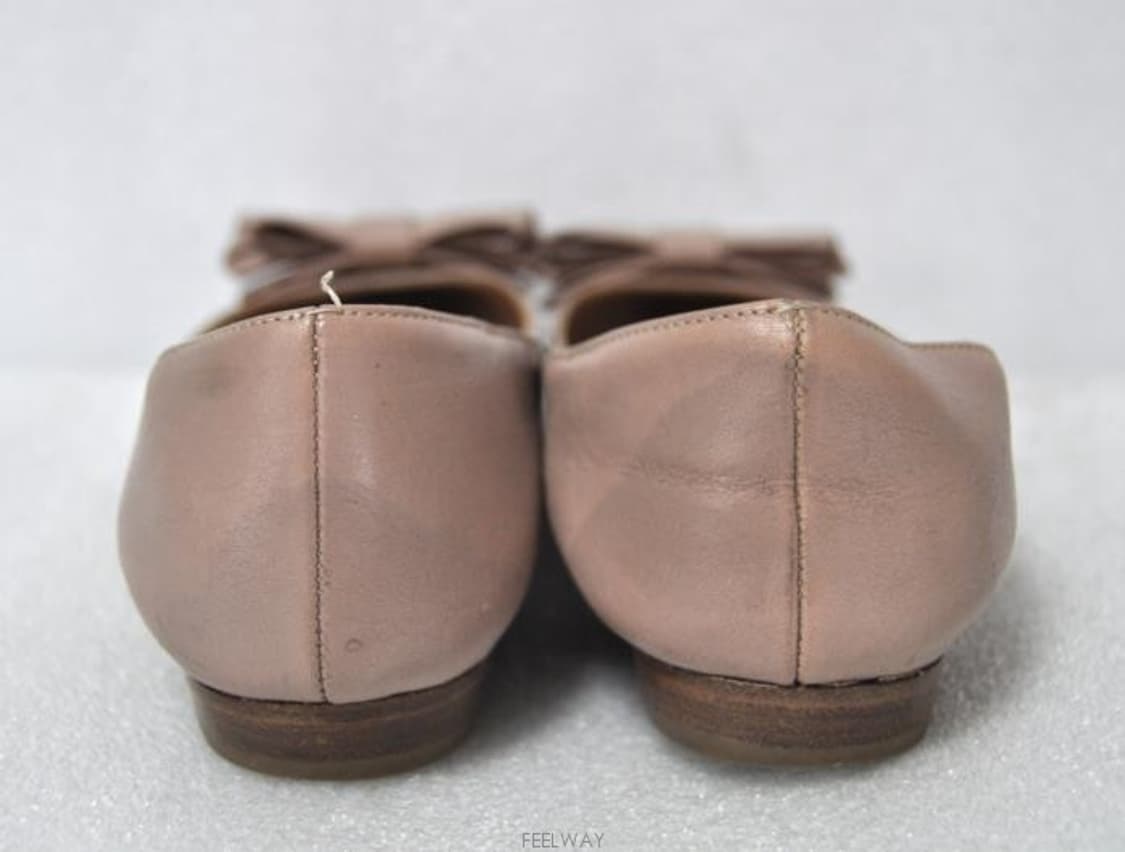 페레가모/여성플랫가죽슈즈(245)정품 상품이미지6