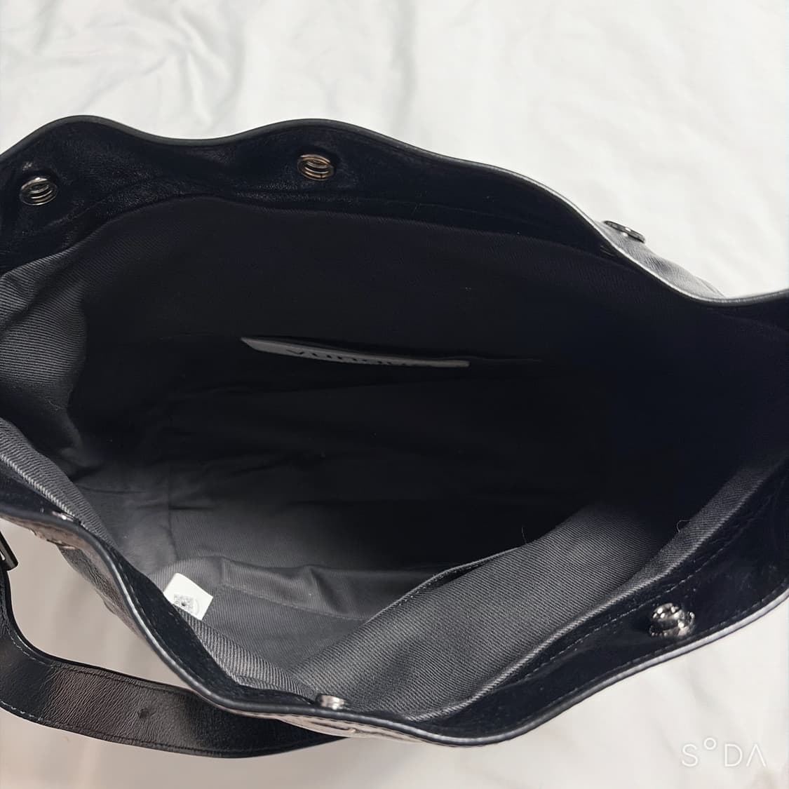 분크 퍼펙 버튼 업 소프크 호보 상품이미지6