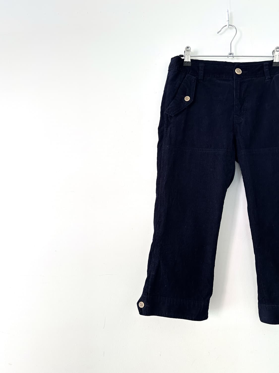 EASTBOY Corduroy button capri pants  상품이미지2