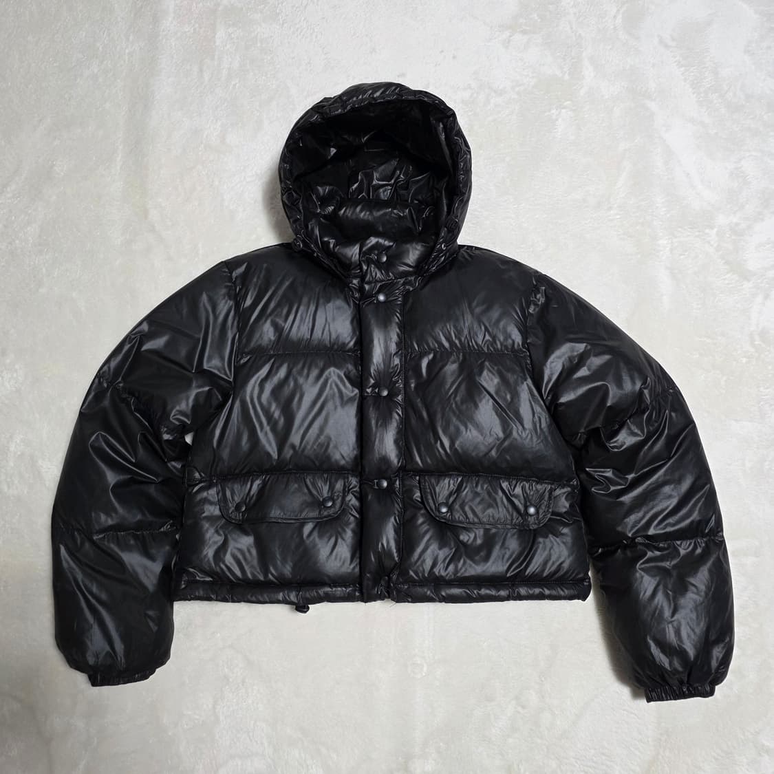 (F)여성 언노운플라넷 숏 푸퍼 다운 패딩 상품이미지1