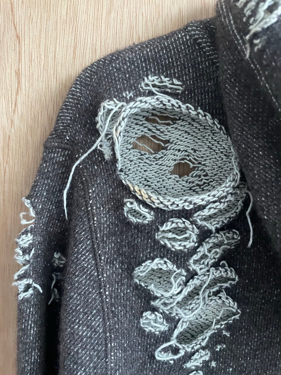 미하라야스히로 데미지 후드집업 상품이미지6