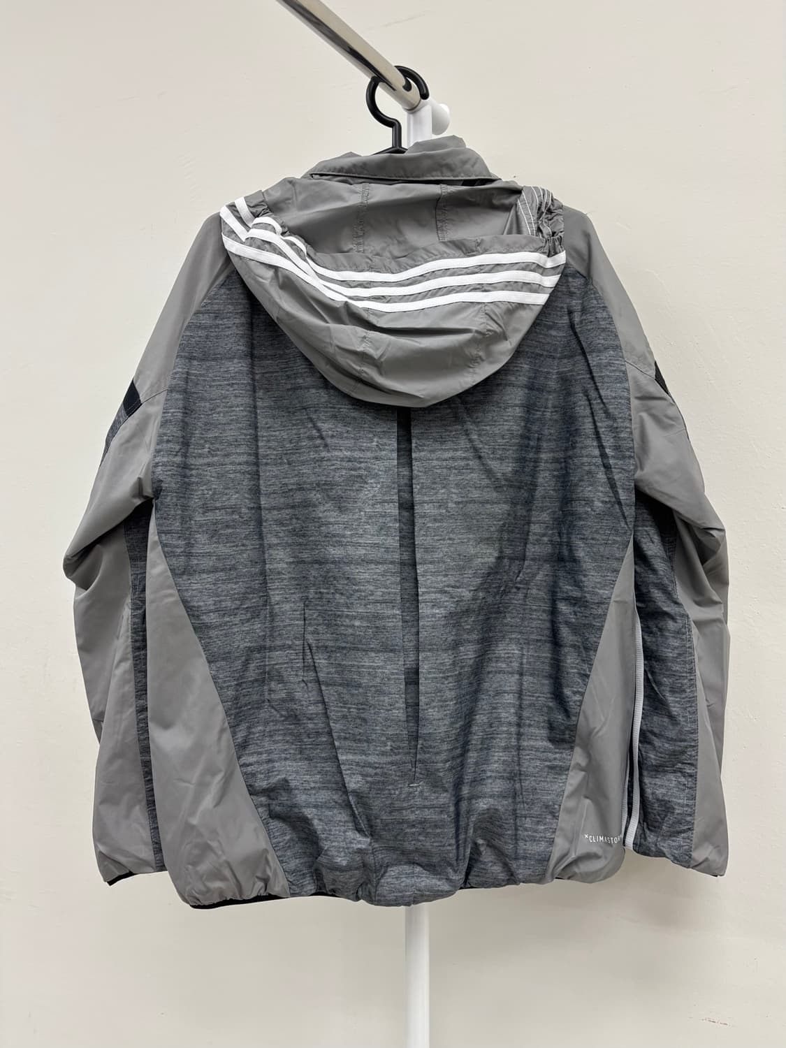 빈티지 아디다스 그레이 윈드브레이커 자켓 상품이미지8