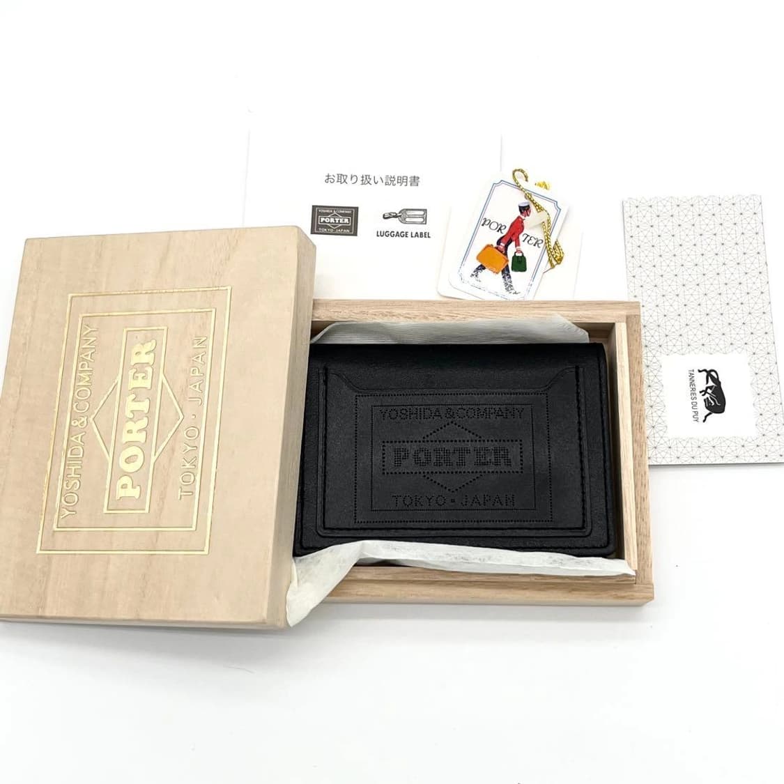 포터 카드 케이스 블랙 상품이미지10