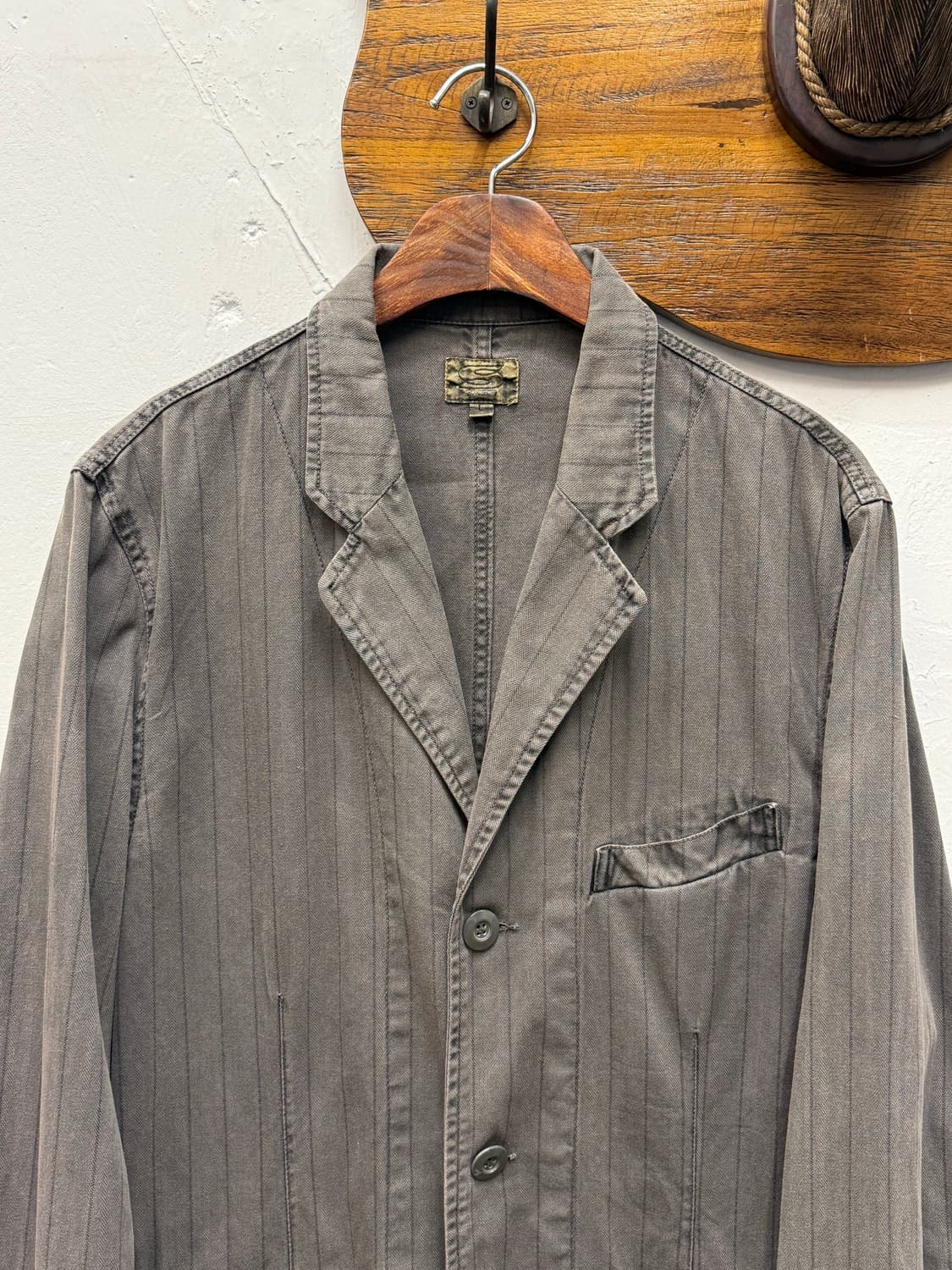 Savigny Herringbone Stripe Work Jacket 상품이미지2