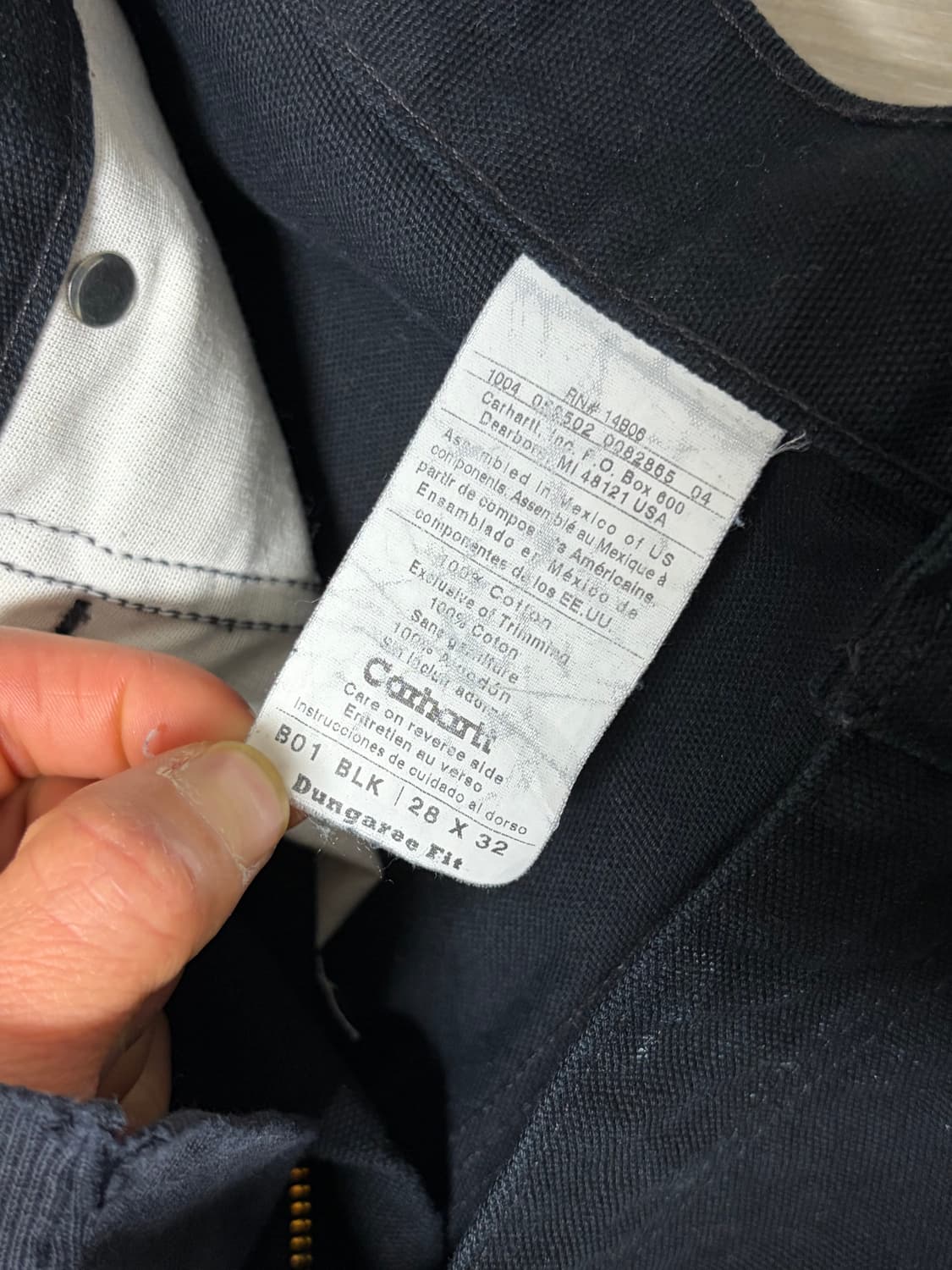 Carhartt B01 double knee 상품이미지4