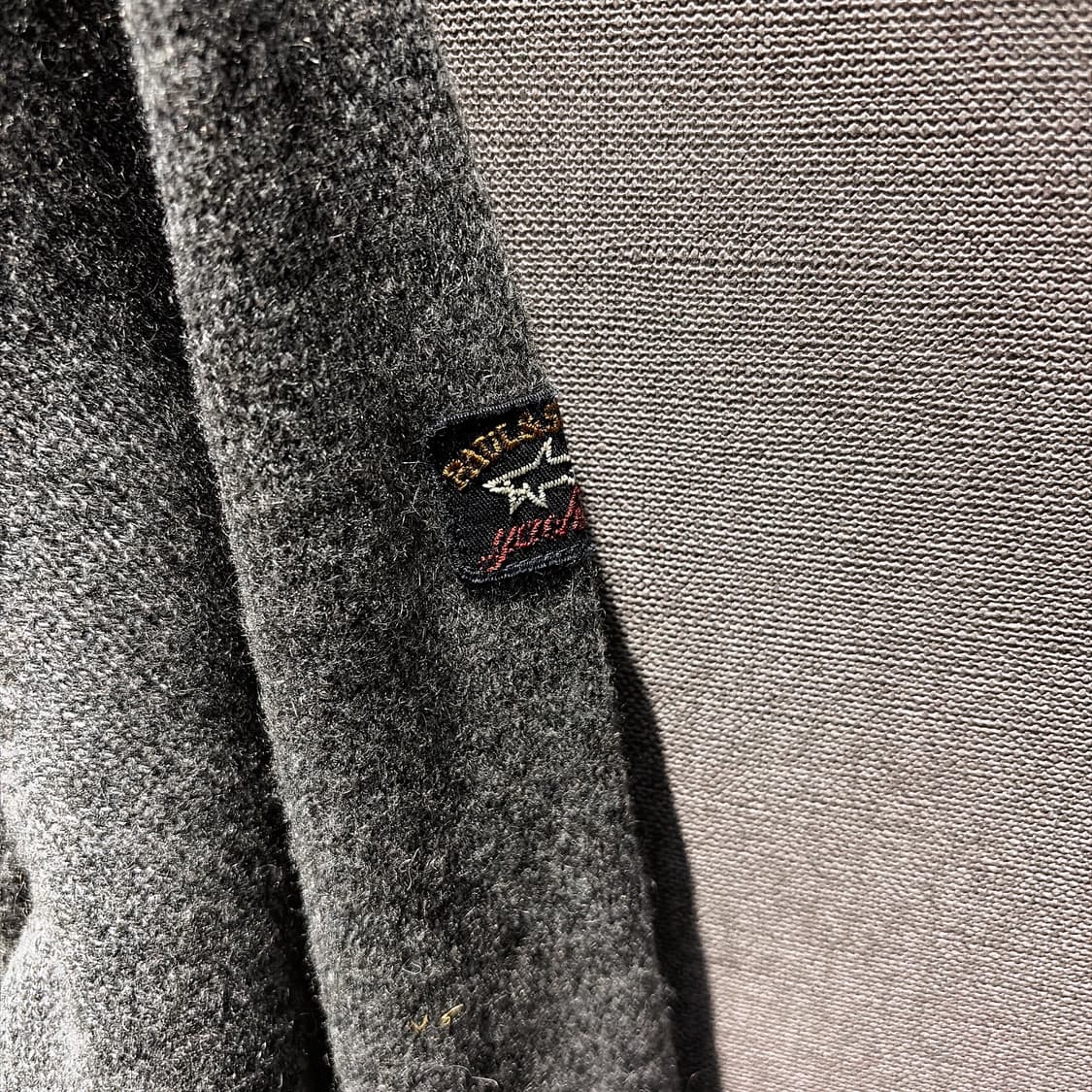 (정품/새상품) 폴앤샤크 남성 차콜 슬리브 와펜 캐시미어 니트 상품이미지2