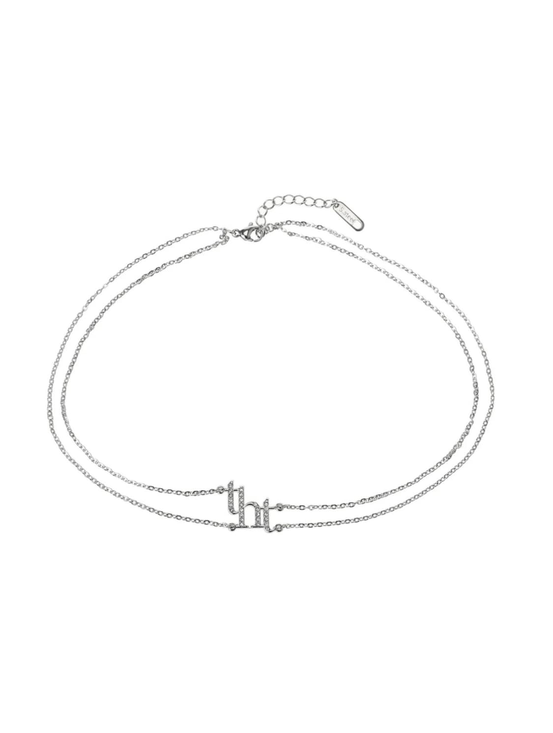 쓰리타임즈 shining choker necklace 상품이미지1