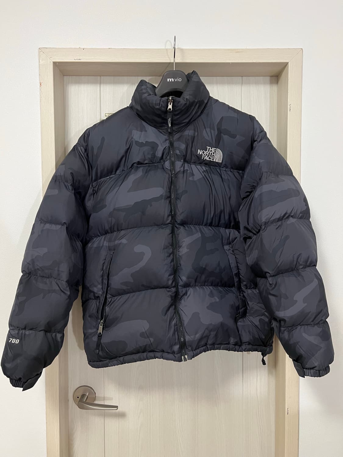 노스페이스 카모눕시 센터로고 블랙XL사이즈 상품이미지4