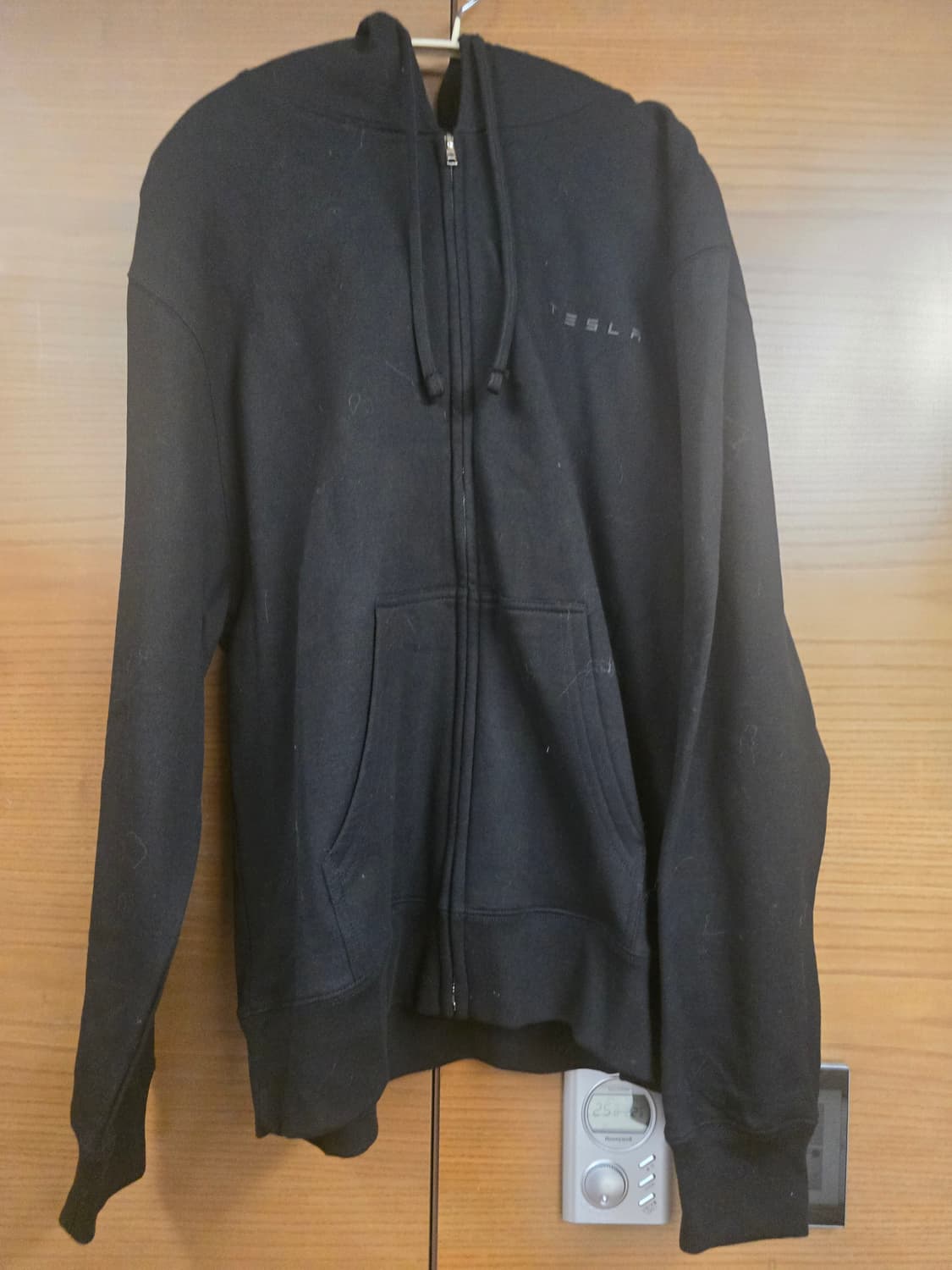 테슬라 스몰 워드마크 집업 후드 상품이미지1