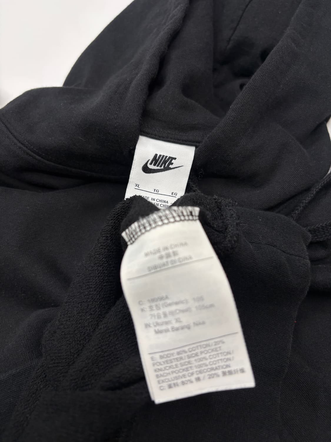 Nike 나이키 NSW 에센셜 멀티로고 프렌치테리 후드티 상품이미지4