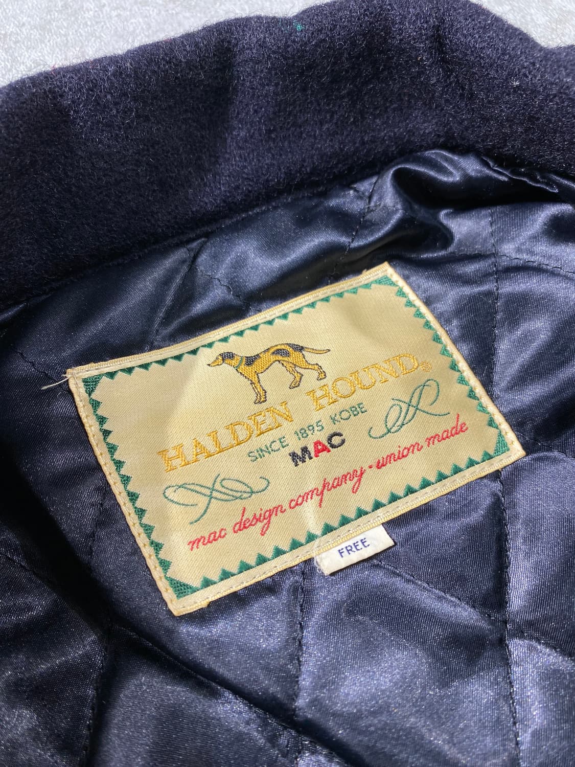 [M] 90s MAC KOBE 패치워크 울 바시티 자켓 상품이미지7