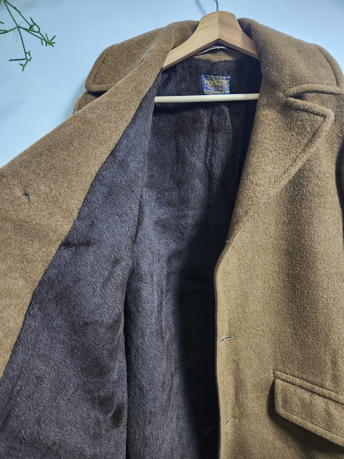 60s 펜들턴 Sir Pendleton 싱글 울코트(USAmade) 상품이미지8