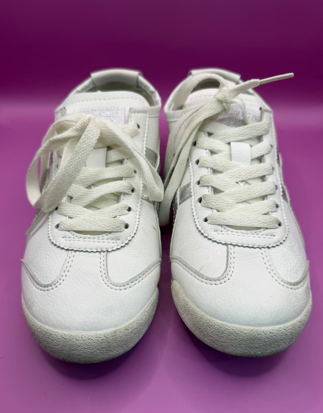 오니츠카타이거 멕시코 66 화이트 실버 (235mm) 상품이미지5